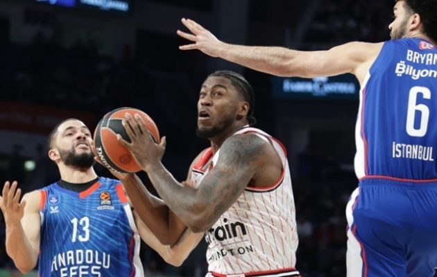 Ολυμπιακός: Δεν τα κατάφερε στην Πόλη – Έχασε 85-72 από την Ανατολού Εφές