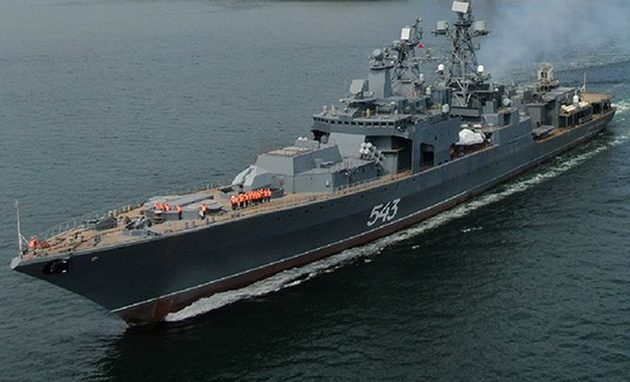 Ρωσική φρεγάτα με υπερηχητικούς πυραύλους Kinzhal εισήλθε στη Μεσόγειο μέσω του Σουέζ