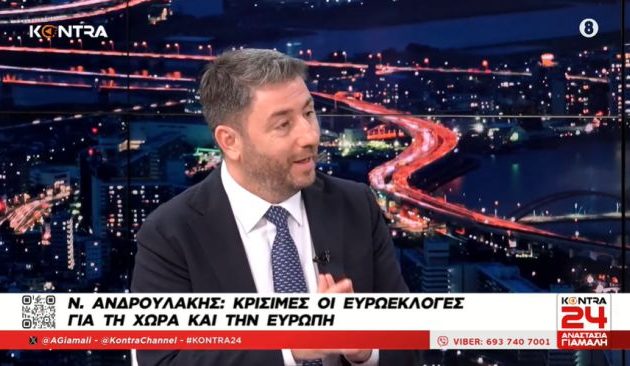 Νίκος Ανδρουλάκης: Ο Μητσοτάκης «τροχονόμος της ακρίβειας»