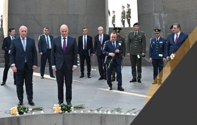 Νίκος Δένδιας για Γενοκτονία Αρμενίων: «Τιμάμε σήμερα τη μνήμη των θυμάτων της Γενοκτονίας»