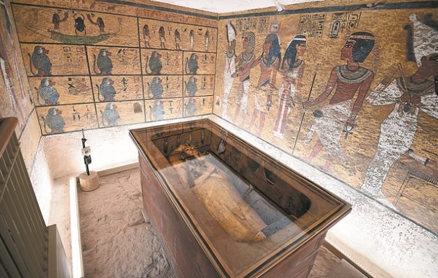 Η «κατάρα του Φαραώ» υπάρχει – Ραδιενέργεια τοποθετήθηκε σκόπιμα στον τάφο του Τουταγχαμών
