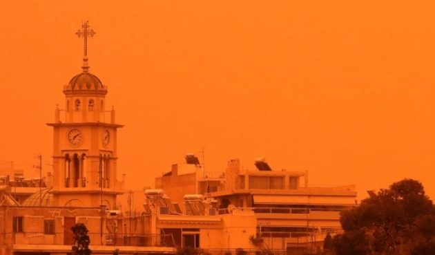 Αφρικανική Σκόνη: Γιατί «κοκκίνισε» ο ουρανός – Τι λέει το Αστεροσκοπείο