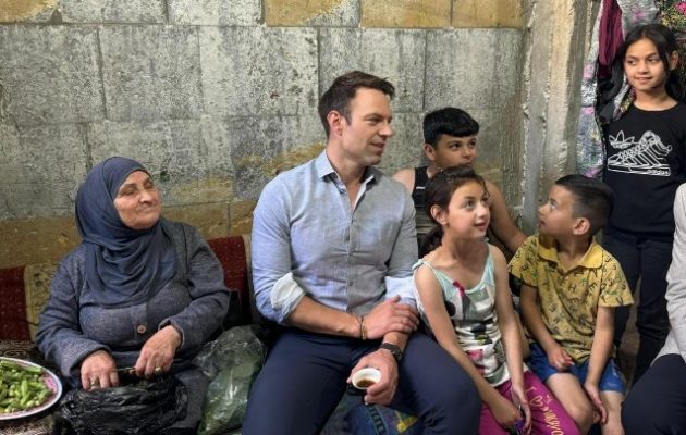 Παλαιστίνη: Στον προσφυγικό καταυλισμό του Αλ Άΐντα ο Στ. Κασσελάκης