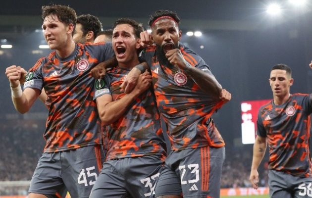 Μαγικός Ολυμπιακός 4-2 την Άστον Βίλα και με το ένα πόδι στον τελικό του Conference League
