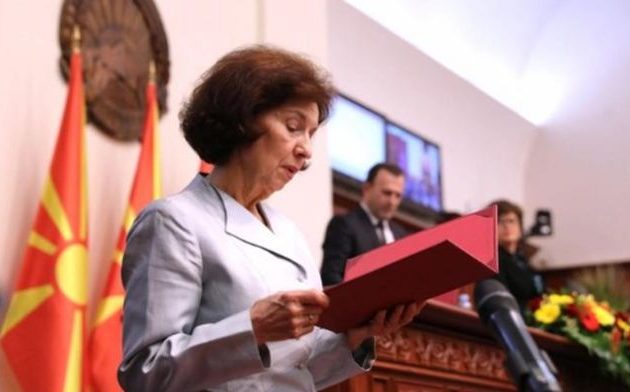 Άρχισαν τα… όργανα: Σκέτο «Μακεδονία» αποκάλεσε τη χώρα της η πρόεδρος Σιλιάνοφσκα