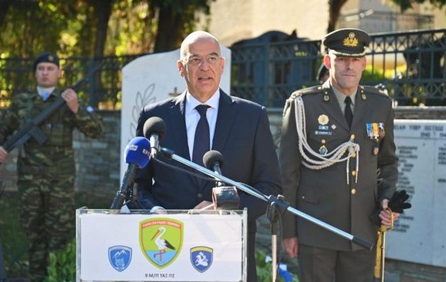 Νίκος Δένδιας: Πατρίδα, θρησκεία, και γλώσσα «στέρεες άγκυρες στον αιώνα και τις εποχές της παγκοσμιοποίησης»