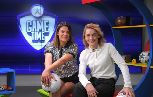 H Γιούλικα Σκαφιδά στο ΟΠΑΠ Game Time: Το ντέρμπι του Μάντσεστερ και η Ούμα Θέρμαν – Η υποκριτική, ο ποδοσφαιριστής πατέρας της και η ομάδα που της έκλεψε την καρδιά