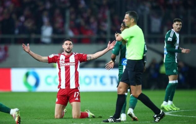 Χωρίς νικητή το ντέρμπι «αιωνίων»: Ολυμπιακός-Παναθηναϊκός 1-1