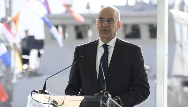 Ο Νίκος Δένδιας με τιμή και υπερηφάνεια στην ονοματοδοσία τεσσάρων σκαφών του Πολεμικού Ναυτικού