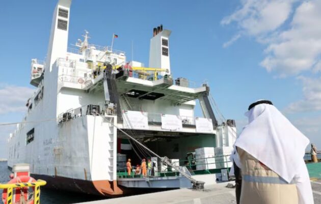 Επιχείρηση «Γενναίος Ιππότης 3»: Η μεγαλύτερη αποστολή ανθρωπιστικής βοήθειας -5.800 τόνοι- των Εμιράτων (ΗΑΕ) προς τη Γάζα