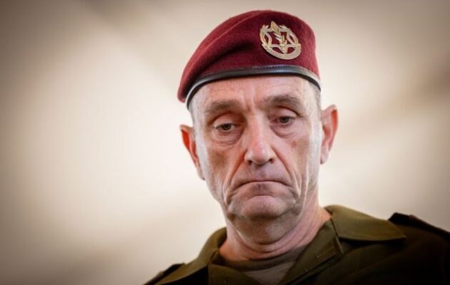 Ισραήλ: Παραίτηση του Χέρζι Χαλέβι -Αρχηγού του Γενικού Επιτελείου των IDF