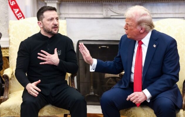 «Βατερλώ» Ζελένσκι στον Λευκό Οίκο  – Τον ταπείνωσε και τον έδιωξε  ο Τραμπ