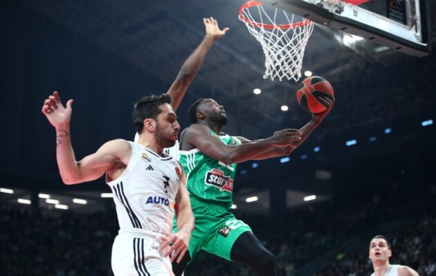 Euroleague: Ο Παναθηναϊκός νίκησε 85-70 τη Ρεάλ και πλησιάζει το πλεονέκτημα έδρας