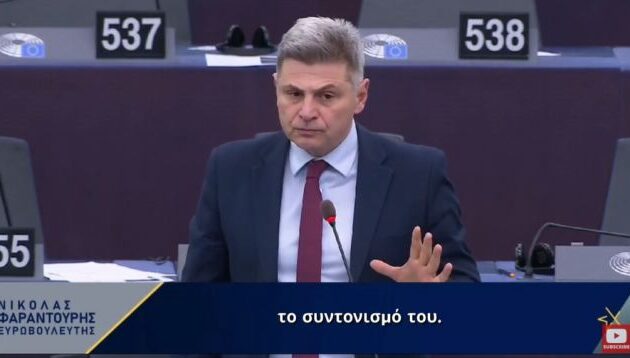 Δριμεία επίθεση Φαραντούρη στην Κάγια Κάλας για τη Συρία – Την κατηγόρησε για εξίσωση θύτη και θύματος