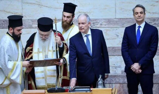 Ορκίστηκε ο Κωνσταντίνος Τασούλας Πρόεδρος της Δημοκρατίας
