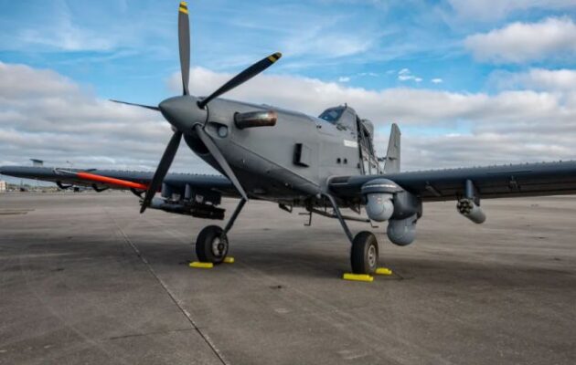 Η Πολεμική Αεροπορία των ΗΠΑ παρουσιάζει το επιθετικό αεροσκάφος Skyraider II