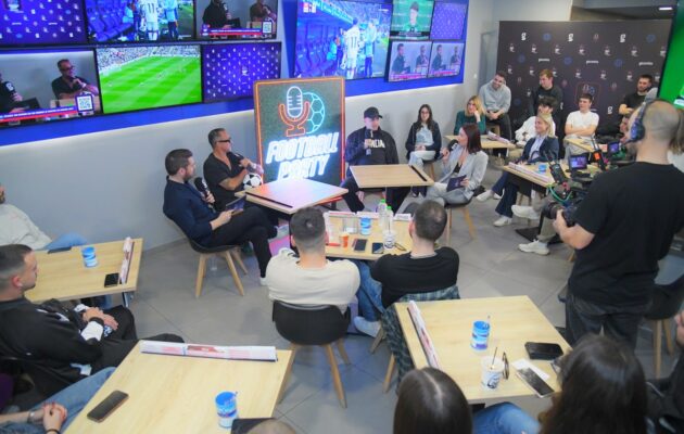 Οικογενειακή υπόθεση το pre-game show του Πάμε Στοίχημα football party by Gazzetta με Λουτσιάνο Ντε Σόουζα και Mc Daddy