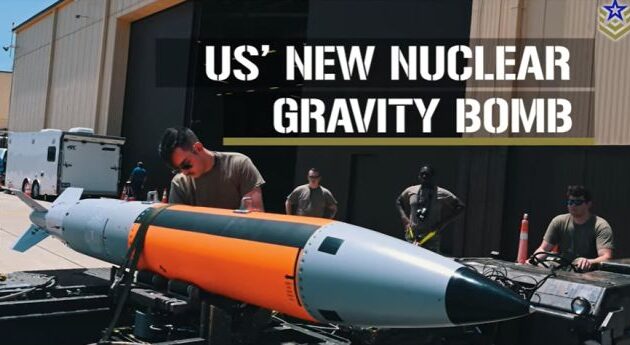 ΗΠΑ: Επιταχύνεται η παραγωγή της «Βόμβας Βαρύτητας» – 24 φορές ισχυρότερη από τη Βόμβα της Χιροσίμα