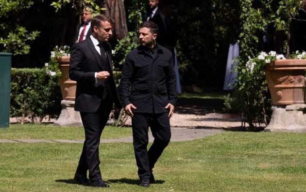 Εμ. Μακρόν: «Η Ουκρανία είναι έτοιμη για μια άνευ όρων κατάπαυση του πυρός»