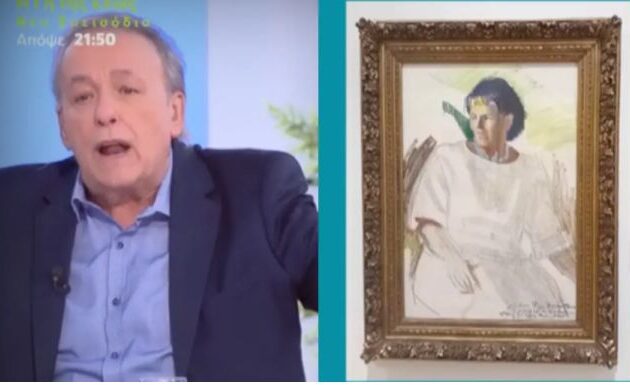 «Κράζει» όλη η Ελλάδα για το πορτρέτο της Παναγιωταρέα στην Εθνική Πινακοθήκη – Καυστικός ο Μικρούτσικος