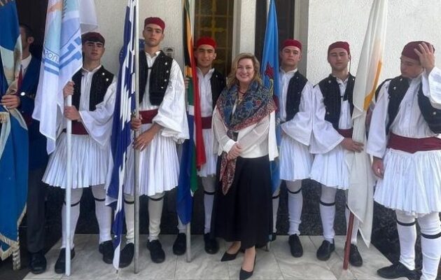 Η Μάιρα Μυρογιάννη στη Νότια Αφρική για την Εθνική Επέτειο και την ενίσχυση της ελληνικής διασποράς