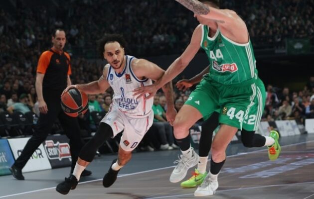 Euroleague: Η Ανατολού Εφές νίκησε στο ΟΑΚΑ 79-76 τον Παναθηναϊκό και του «πήρε» το πλεονέκτημα έδρας