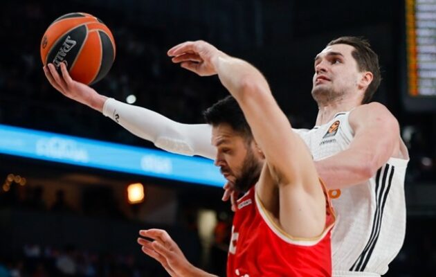 Euroleague: Ο Ολυμπιακός έχασε από τη Ρεάλ 80-72 και έδωσε … παράταση στην πρόκριση στο Final4