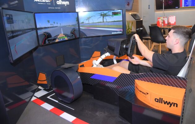 McLaren F1 Corners στα καταστήματα ΟΠΑΠ – Αυθεντική εμπειρία  Formula 1 μέσα από τον προσομοιωτή της ομάδας McLaren F1