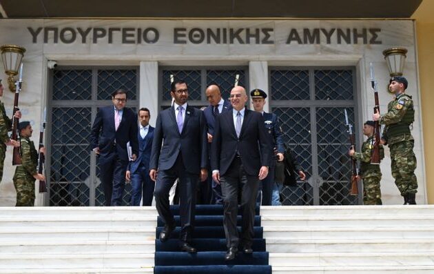 Steel Axis: Dendias and Jaber Strengthen Greece-UAE Defense Alliance