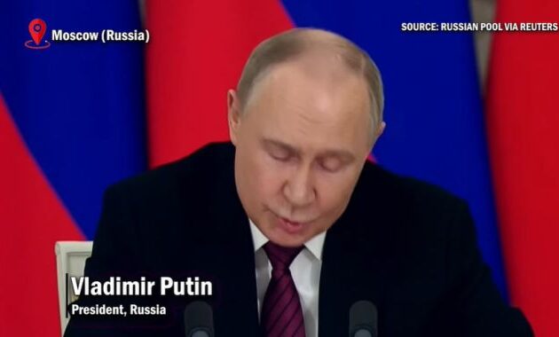 Ο Πούτιν πρότεινε στους Ουκρανούς συνάντηση στην Τουρκία για άμεσες διαπραγματεύσεις χωρίς προϋποθέσεις