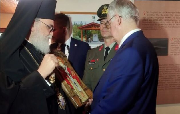 Μητροπολίτης Ταμασού Ησαΐας και Πρόεδρος Τασούλας τίμησαν τους πεσόντες της ΕΛΔΥΚ