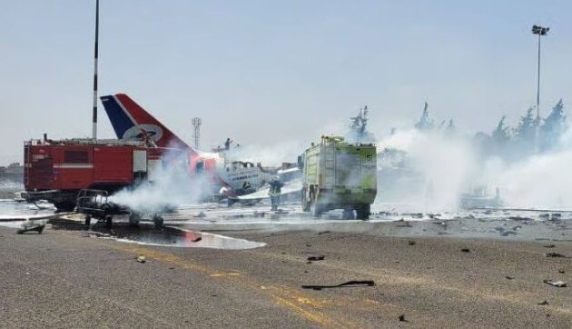 Ισραηλινή Πολεμική Αεροπορία: Καταστροφικό χτύπημα στο αεροδρόμιο της Σαναά – Εξουδετέρωση του τελευταίου αεροσκάφους των Χούτι