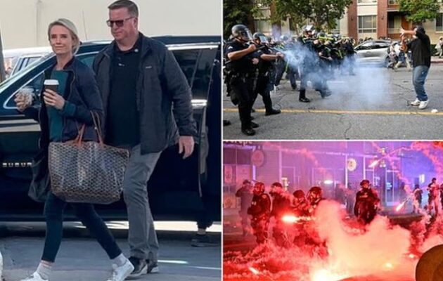 Η Δημοκρατική «Πρώτη Κυρία» της Καλιφόρνιας έκανε πανάκριβα ψώνια εν μέσω χάους στο Λος Άντζελες