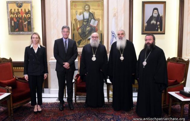 Ο Πατριάρχης Αντιοχείας Ιωάννης Ι΄ δέχθηκε τα συλλυπητήρια της ΕΕ για την τραγωδία στη Συρία