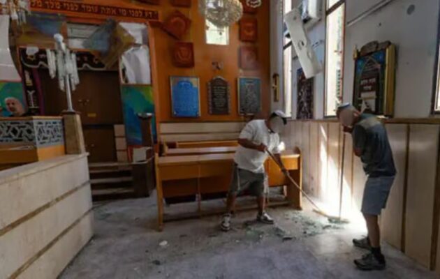 Το Ιράν βομβάρδισε συναγωγή – Οι πιστοί γλίτωσαν από «θαύμα»