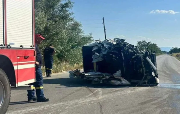 Θεσσαλονίκη: Νεκροί πατέρας και γιoς σε τροχαίο