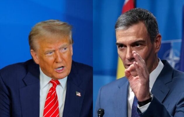 Ο Τραμπ απειλεί τον Σάντσεθ ότι η Ισπανία «θα το πληρώσει» που δεν θέλει να αυξήσει τις δαπάνες της για το ΝΑΤΟ