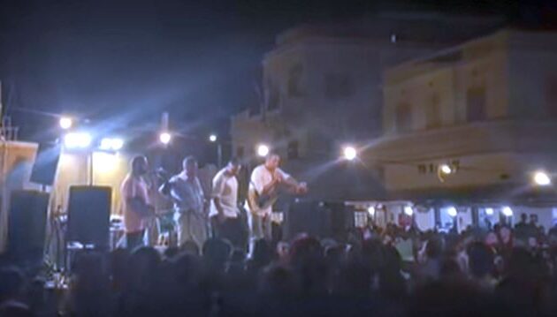 Αμοργός: Πανηγύρι στα Κατάπολα κατέληξε σε συμπλοκή για το «Λευτεριά στην Παλαιστίνη»