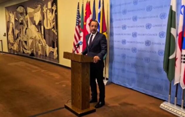 Νίκος Χριστοδουλίδης από ΟΗΕ για το Κυπριακό: «Βλέπουμε μια μικρή αλλά σημαντική πρόοδο»