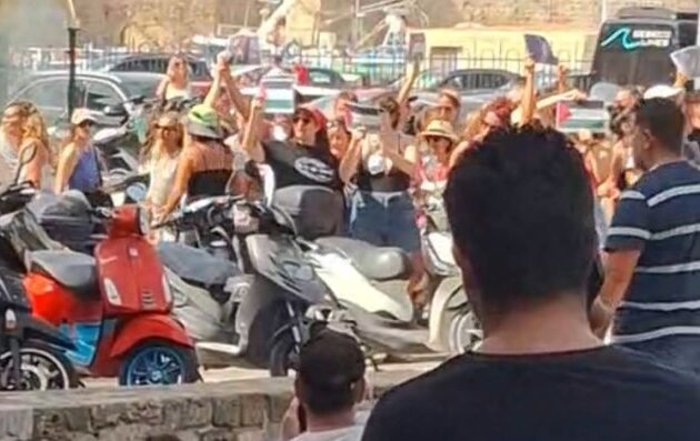 Ρόδος: Έληξε «άδοξα» η «επαναστατική γυμναστική» των «σανδαλάκηδων» κατά των Ισραηλινών τουριστών