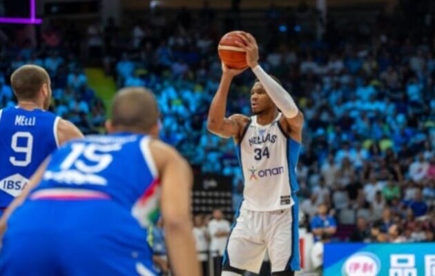 Ευρωμπάσκετ: Η Εθνική Ελλάδας επικράτησε άνετα της Ιταλίας 75-66