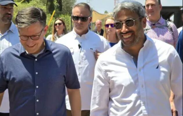 «Αυτή η γη είναι δική σας» – Ο Πρόεδρος της αμερικανικής Βουλής σοκάρει με τολμηρή δήλωση για την Ιουδαία και Σαμάρεια