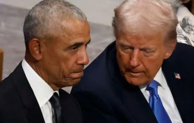 Ο Τραμπ απομάκρυνε πορτρέτο του Ομπάμα από δημόσια θέα λόγω Russiagate