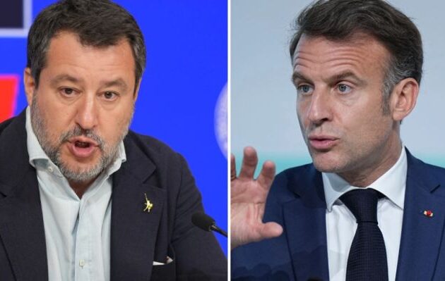 Ο Σαλβίνι «έστειλε» τον Μακρόν στην Ουκρανία με κράνος και τουφέκι – Διπλωματική ένταση