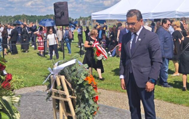 Ο Γιώργος Σταμάτης στις εκδηλώσεις μνήμης του ολοκαυτώματος των Ρομά