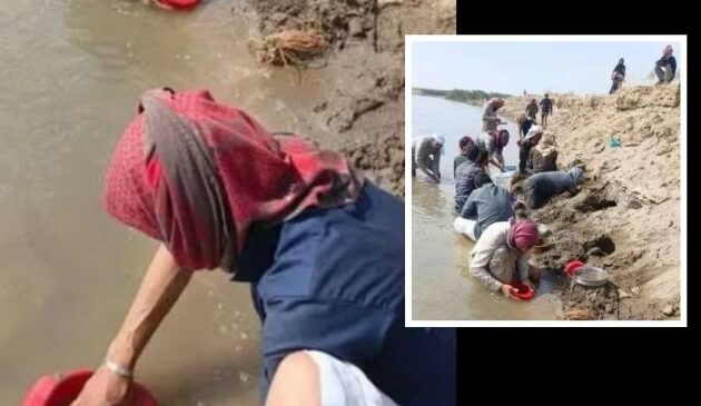 Απελπισμένοι Σύροι έψαχναν για χρυσάφι στον Ευφράτη