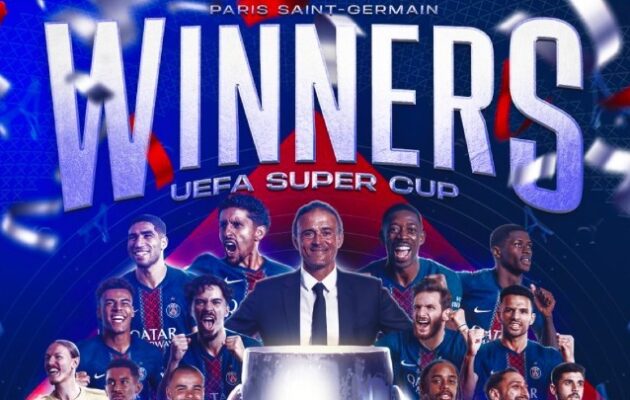 UEFA Super Cup: Υπερ-πρωταθλήτρια η Παρί Σεν Ζερμέν 4-3 στα πέναλτι την Τότεναμ