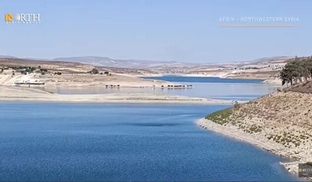 Η στάθμη του νερού στην Αφρίν της Συρίας πέφτει, θέτοντας σε κίνδυνο καλλιέργειες και προμήθεια πόσιμου νερού