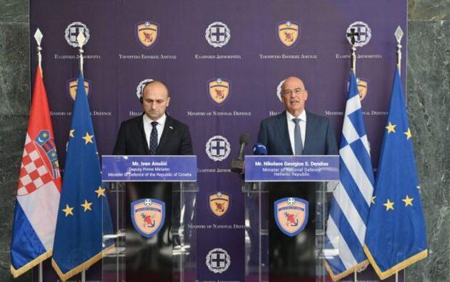 Νίκος Δένδιας: Ελλάδα και Κροατία «πιστεύουμε ότι η επιθετικότητα και ιδιαίτερα η χρήση βίας είναι κάτι που απαγορεύεται απολύτως στις διεθνείς συνθήκες»