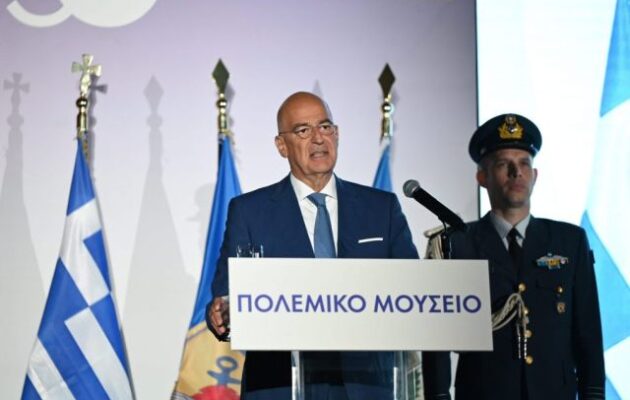 Νίκος Δένδιας: «Η διαχρονική Ιδεολογία του Ελληνισμού εναγκαλίζεται τον κοσμοπολιτισμό»